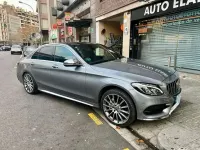 Usado Mercedes C220 AMG 170 CV (125 kW) 2015 Gris Berlina
