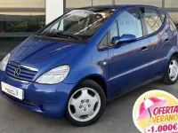 Usado Mercedes A170 90 CV (66 kW) 1999 Azul Utilitario