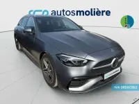 Usado Mercedes C220 200 CV (147 kW) 2021 Gris Familiar