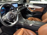 Usado Mercedes GLC220 AMG line 194 CV (142 kW) 2021 Blanco polar