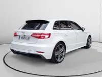 Usado Audi A3 Sportback S-Line 150 CV (110 kW) 2018 Blanco Utilitario