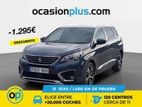 Usado Peugeot 5008 Allure 130 CV (95 kW) 2018 Azul SUV