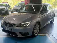 Usado Seat Leon ST Style 150 CV (110 kW) 2017 Gris Familiar