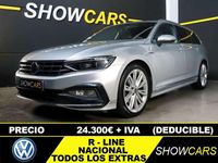 Usado VW Passat R-line 150 CV (110 kW) 2022 Gris Familiar