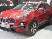 Usado Kia Sportage Plus 136 CV (100 kW) 2021 Rojo SUV
