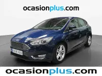 Usado Ford Focus Titanium 125 CV (91 kW) 2017 Azul Utilitario
