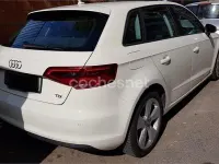Usado Audi A3 Attraction 105 CV (77 kW) 2013 Blanco Berlina