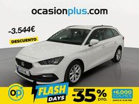 Usado Seat Leon Style 130 CV (95 kW) 2023 Blanco Familiar