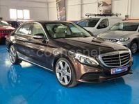 Usado Mercedes C180 Elegance 120 CV (88 kW) 2014 Marrón Berlina