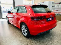 Usado Audi A3 S-Line 105 CV (77 kW) 2014 Rojo Berlina