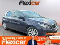 Usado Peugeot 308 Style 130 CV (95 kW) 2020 Negro Berlina
