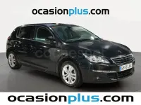 Usado Peugeot 308 Style 131 CV (96 kW) 2016 Negro Berlina