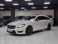 Usado Mercedes CLS63 AMG Shooting Brake AMG 585 CV (430 kW) 2014 Blanco Familiar
