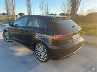 Usado Audi A3 S-Line 150 CV (110 kW) 2017 Negro Berlina