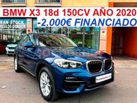 Usado BMW X3 150 CV (110 kW) 2020 Azul SUV