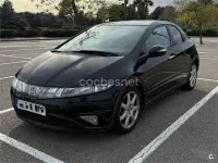 Usado Honda Civic Sport 140 CV (102 kW) 2007 Negro Berlina