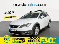 Usado Seat Leon 4Drive 184 CV (135 kW) 2017 Blanco Familiar