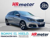 Usado Peugeot 308 SW Allure 130 CV (95 kW) 2018 Gris / plata Familiar
