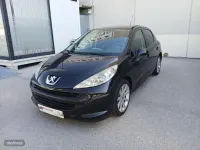 Usado Peugeot 207 68 CV (50 kW) 2009 Negro Berlina