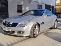 Usado Mercedes SLK200 163 CV (119 kW) 2004 Gris / plata Descapotable