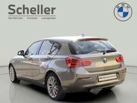 Usado BMW 118 Sport Line 136 CV (100 kW) 2016 Gris Utilitario