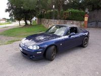 Usado Mazda MX5 Touring 110 CV (80 kW) 2001 Azul Descapotable