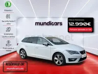 Usado Seat Leon FR 150 CV (110 kW) 2015 Blanco Familiar