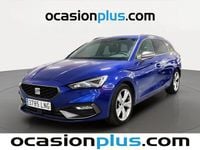 Usado Seat Leon FR 150 CV (110 kW) 2021 Azul Monovolumen