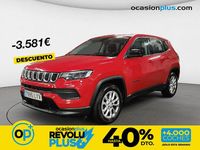 Usado Jeep Compass Longitude 130 CV (95 kW) 2022 Rojo SUV
