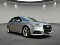 Usado Audi A3 S-Line 150 CV (110 kW) 2019 Gris / plata Berlina