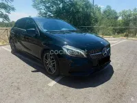 Usado Mercedes A200 AMG line 136 CV (100 kW) 2016 Negro Utilitario