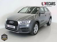 Begagnad Audi Q3 Design 151 HK (111 kW) 2018 Grå SUV
