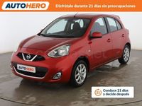 Usado Nissan Micra Acenta 80 CV (58 kW) 2016 Rojo Berlina