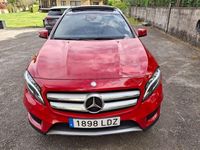 Usado Mercedes GLA200 AMG line 136 CV (100 kW) 2016 Rojo SUV