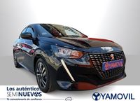 Usado Peugeot 208 Allure 100 CV (73 kW) 2023 Negro Utilitario
