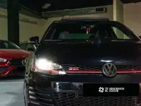 Usado VW Golf VII GTI 230 CV (169 kW) 2016 Negro Utilitario