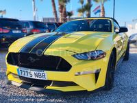 Usado Ford Mustang GT 450 CV (330 kW) 2021 Amarillo Descapotable