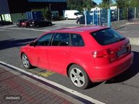 Usado Audi A3 105 CV (77 kW) 2006 Rojo Utilitario