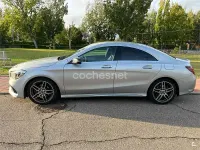 Usado Mercedes CLA200 136 CV (100 kW) 2018 Gris / plata Coupe