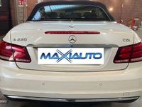 Usado Mercedes E220 170 CV (125 kW) 2014 Blanco Descapotable