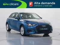Usado Audi A3 Sportback 110 CV (80 kW) 2021 Azul Utilitario
