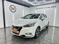 Usado Nissan Micra 90 CV (66 kW) 2017 Blanco Utilitario