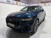 Usado Audi Q8 S-Line 286 CV (210 kW) 2018 Azul SUV