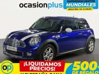 Usado Mini ONE 75 CV (55 kW) 2013 Azul Utilitario