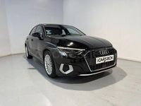 Usado Audi A3 110 CV (80 kW) 2021 Negro Berlina