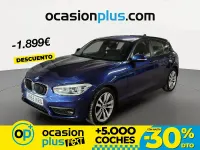 Usado BMW 118 136 CV (100 kW) 2018 Azul Utilitario
