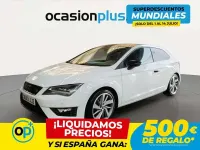 Usado Seat Leon SC FR 184 CV (135 kW) 2015 Blanco Utilitario