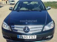 Usado Mercedes C220 Avantgarde 170 CV (125 kW) 2008 Verde Berlina