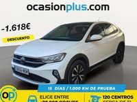 Usado VW Taigo Life 95 CV (69 kW) 2022 Blanco SUV