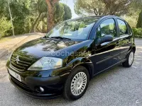 Usado Citroën C3 75 CV (55 kW) 2003 Negro Berlina